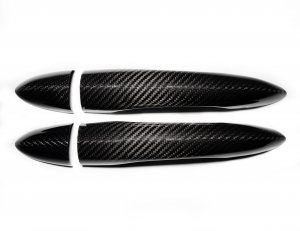 Alfa Romeo Stelvio Exterior Door Handle Set - Carbon Fiber - Feroce Carbon Alfa Romeo Stelvio Exterior Door Handle Set - Carbon Fiber - Feroce Carbon